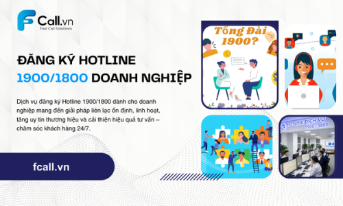 Đăng ký Hotline 1900/1800 doanh nghiệp