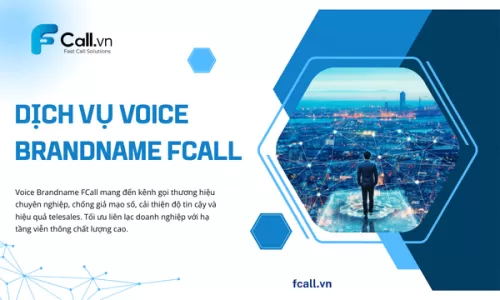 Dịch vụ Voice Brandname FCall